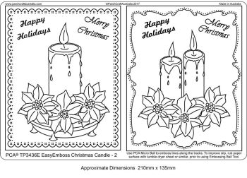 TP3436E Christmas Candles 2