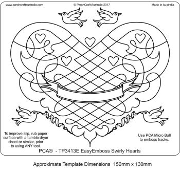 TP3413E Swirly Hearts