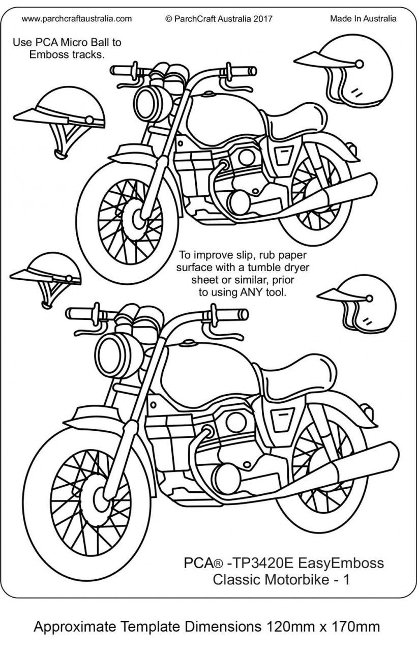 TP3420E Classic Motorbike 1