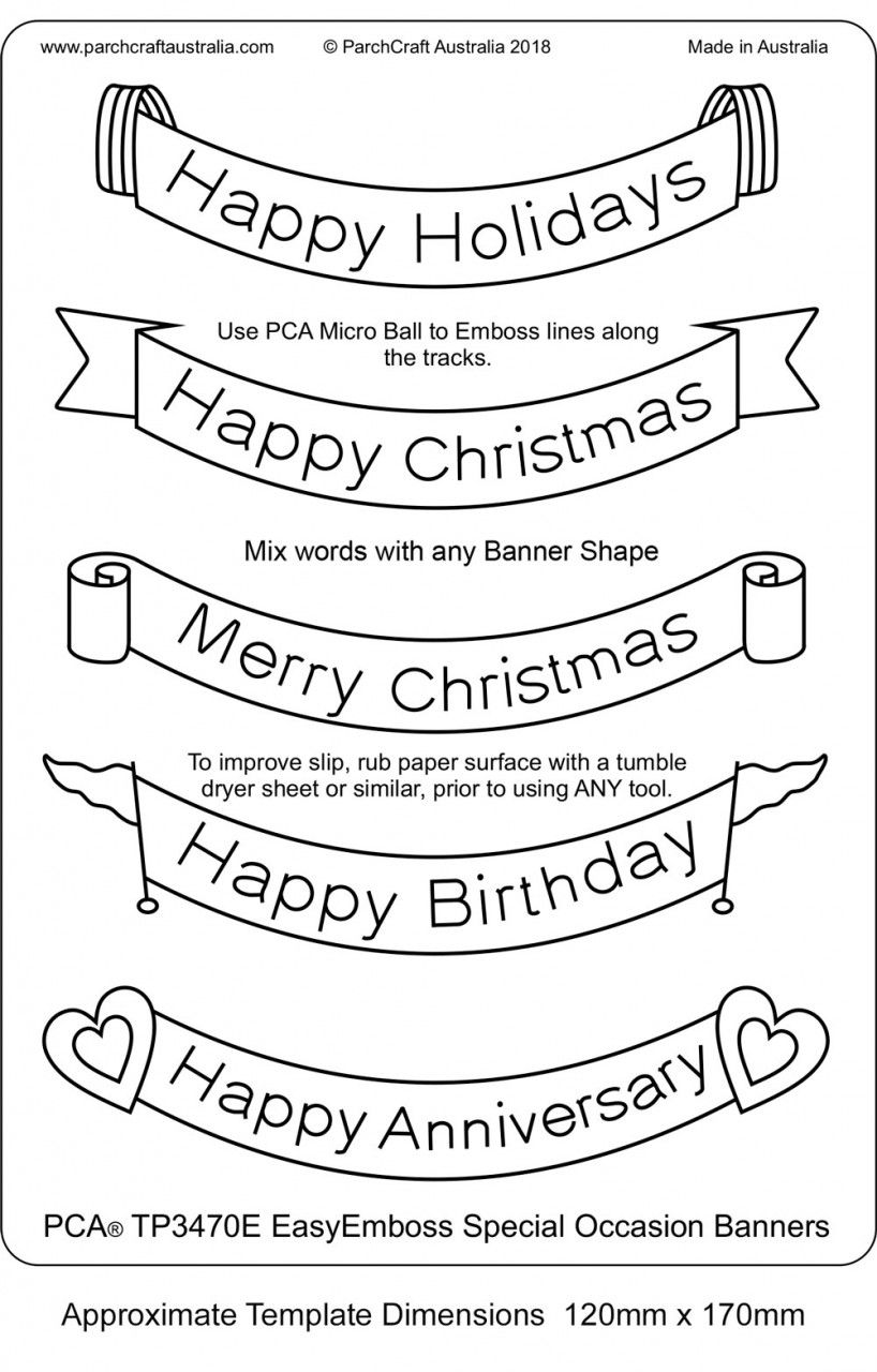 TP3470E Special Occasion Banners