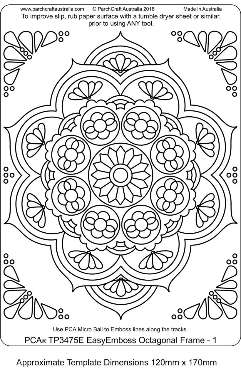 TP3475E Octagonal Frame 1