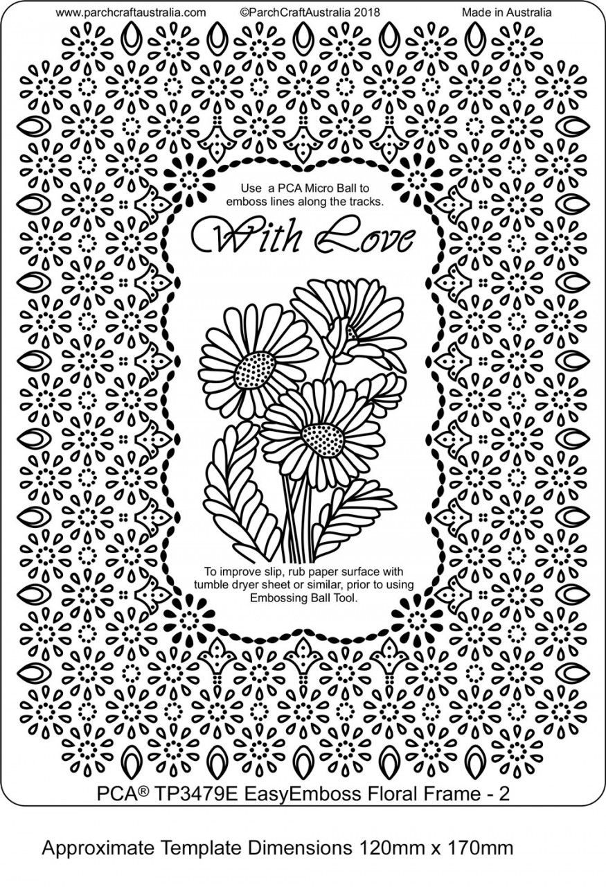 TP3479E Floral Frame 2