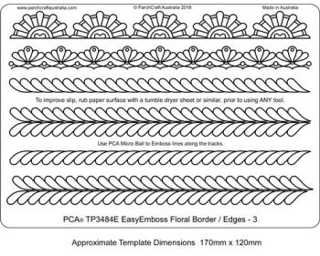 TP3484E Floral Border Edge 3