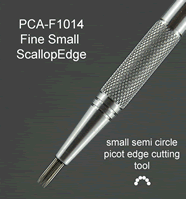 F1014 PCA Perforating Tool - Small Scallop Edge