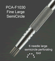 F1030 PCA Perforating Tool - Fine Large Semi Circle
