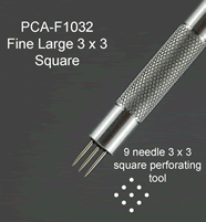 F1032 PCA Perforating Tool - Fine Large 3 x 3 Square
