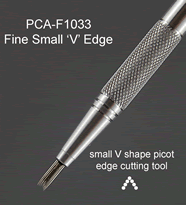F1033 PCA Perforating Tool - Fine Small 'V' Edger