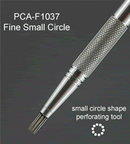 F1037 PCA Perforating Tool - Fine Small Circle Tool