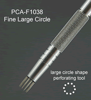 F1038 PCA Perforating Tool - Fine Large Circle Tool