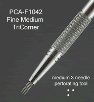 F1042 PCA Perforating Tool - Fine Medium TriCorner