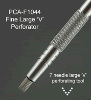 F1044 PCA Perforating Tool - Fine Large V Perforator