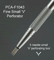 F1043 PCA Perforating Tool - Fine Small V Perforator