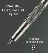 F1048 PCA Perforating Tool - Fine Small Half Square