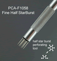 F1058 PCA Perforating Tool - Fine Half StarBurst