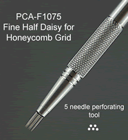 F1075 PCA Perforating Tool - Fine Half-Daisy Honeycomb