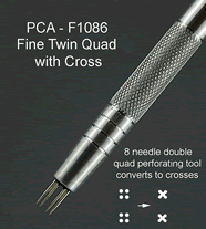 F1086 PCA Perforating Tool - Fine 2 x 4 Quad with Cross