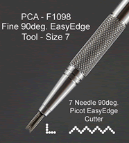 F1098 PCA Perforating Tool - Fine 90 deg EasyEdge size 7 complete with its 