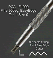 F1099 PCA Perforating Tool - Fine 90 deg EasyEdge size 9 complete with its 