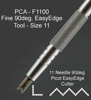 F1100 PCA Perforating Tool - Fine 90 deg EasyEdge size 11 complete with its