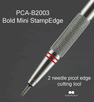 B2003 PCA Perforating Tool - Bold Mini Stamp Edge