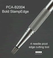 B2004 PCA Perforating Tool - Bold Stamp Edge