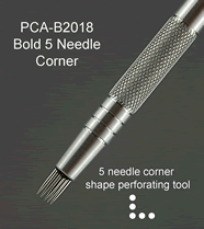 B2018 PCA Perforating Tool - Bold 5 Needle Corner