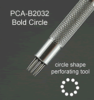 B2032 PCA Perforating Tool - Bold Circle Tool