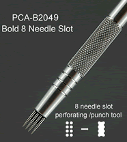 B2049 PCA Perforating Tool - Bold 8 Needle Slot Perforating / Punch Tool