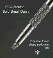B2052 PCA Perforating Tool - Bold Small Daisy