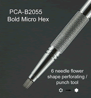 B2055 PCA Perforating Tool - Bold Micro-Hex Perforating / Punch Tool