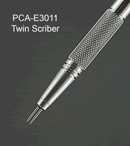 E3011 PCA Embossing Tool - Twin Scriber