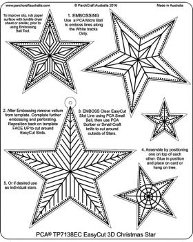 TP7138EC 3D Christmas Star