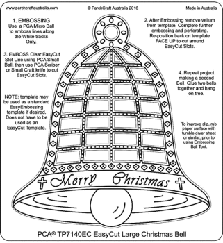 TP7140EC Large Christmas Bell