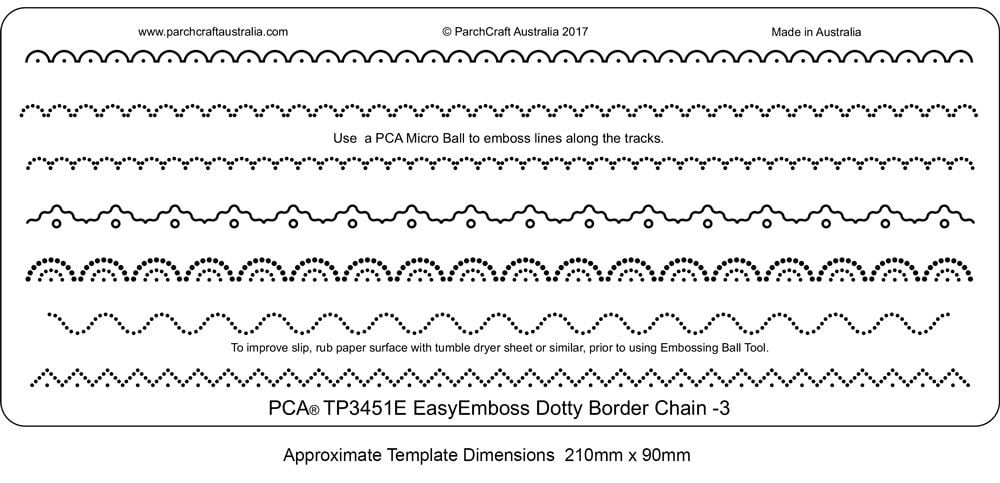 TP3451E Dotty Chain Border 3