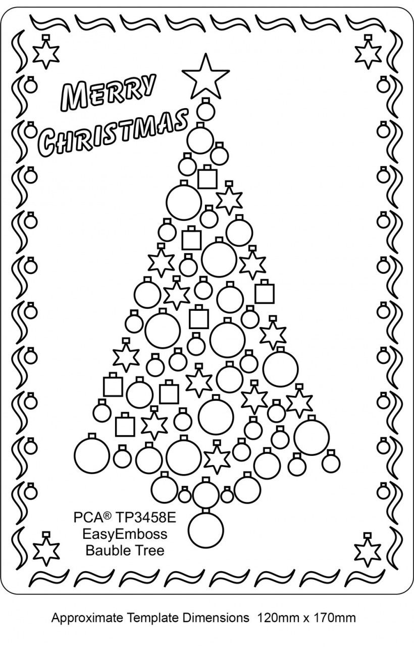 TP3458E Christmas Bauble Tree