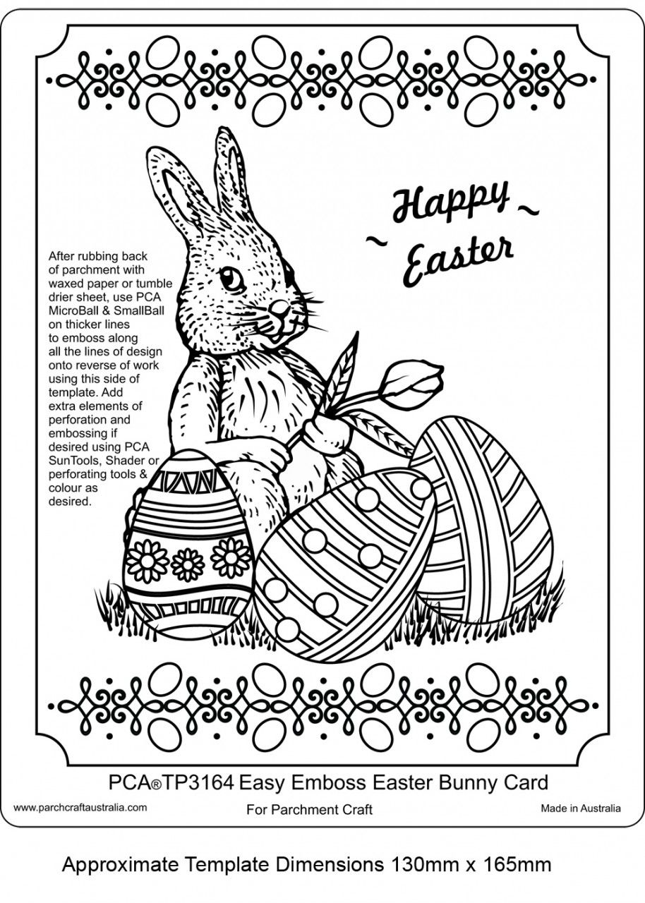 TP3164E Easter Bunny Card