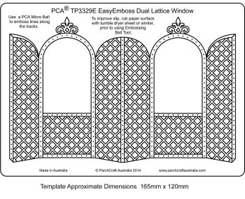 TP3329E Dual Lattice Window