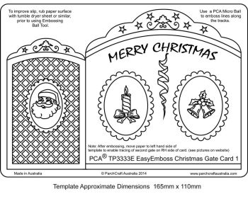 TP3333E Christmas Gate Card 1