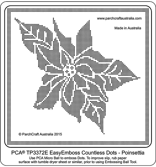 TP3372E Countless Dots Poinsettia