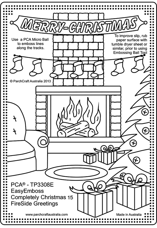 TP3308E Completely Christmas 15 Fireside Greetings