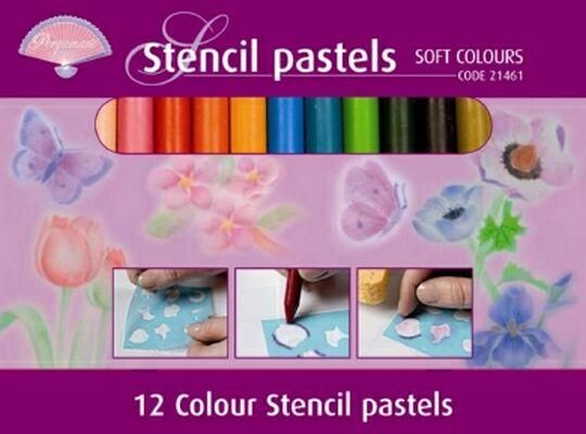 Stencil Pastels Soft Colours
