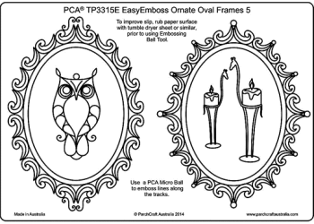 TP3315E Ornate Oval Frames 5