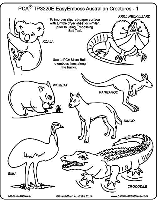 TP3320E Australian Creatures 1