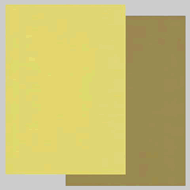 40771 Groovi Two-Tone Paper - Primrose Yellow & Olive Green