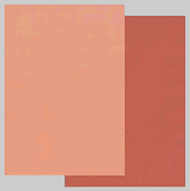 40772 Groovi Two-Tone Paper - Peach & Nutmeg