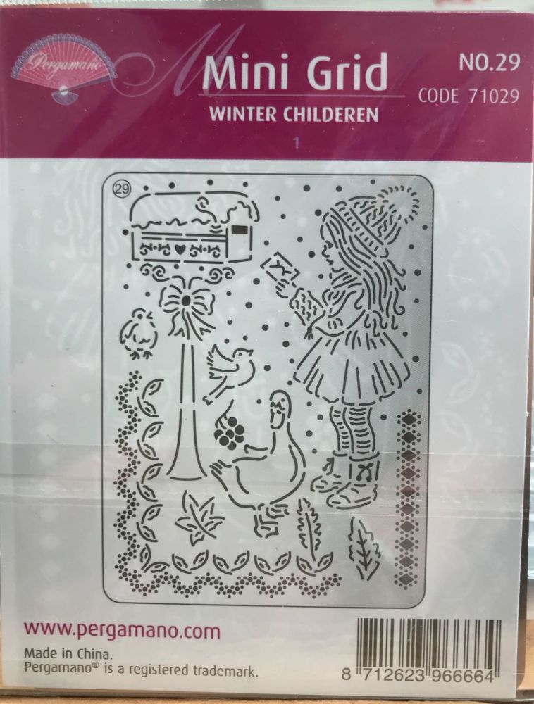 71029 Mini Grid No.29 (Winter Children 2)