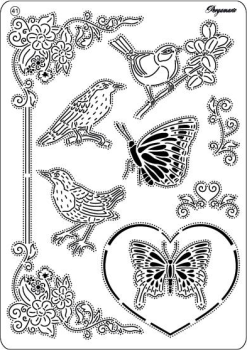 31471 Multi Grid No.41 (Birds & Butterflies)