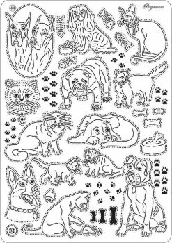 31474 Multi Grid No.44 (Cats & Dogs)