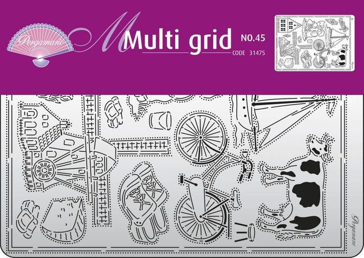 31475 Multi Grid No.45 (Made in Holland)