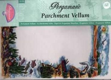 3152 Pergamano Parchment Vellum with 3D elements - Beach
